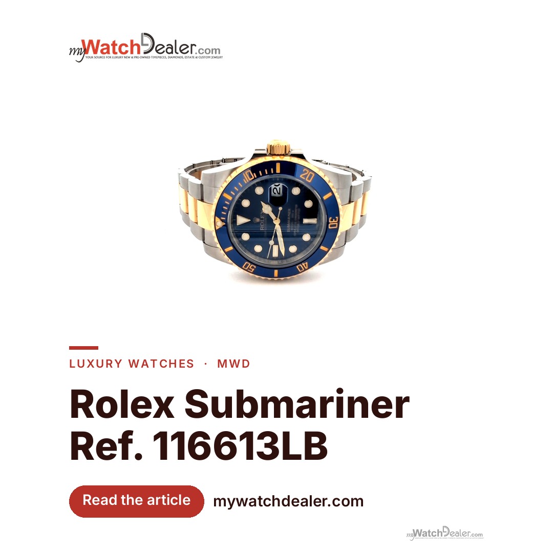 Two-Tone Blue Submariner That Never Goes Out of Style