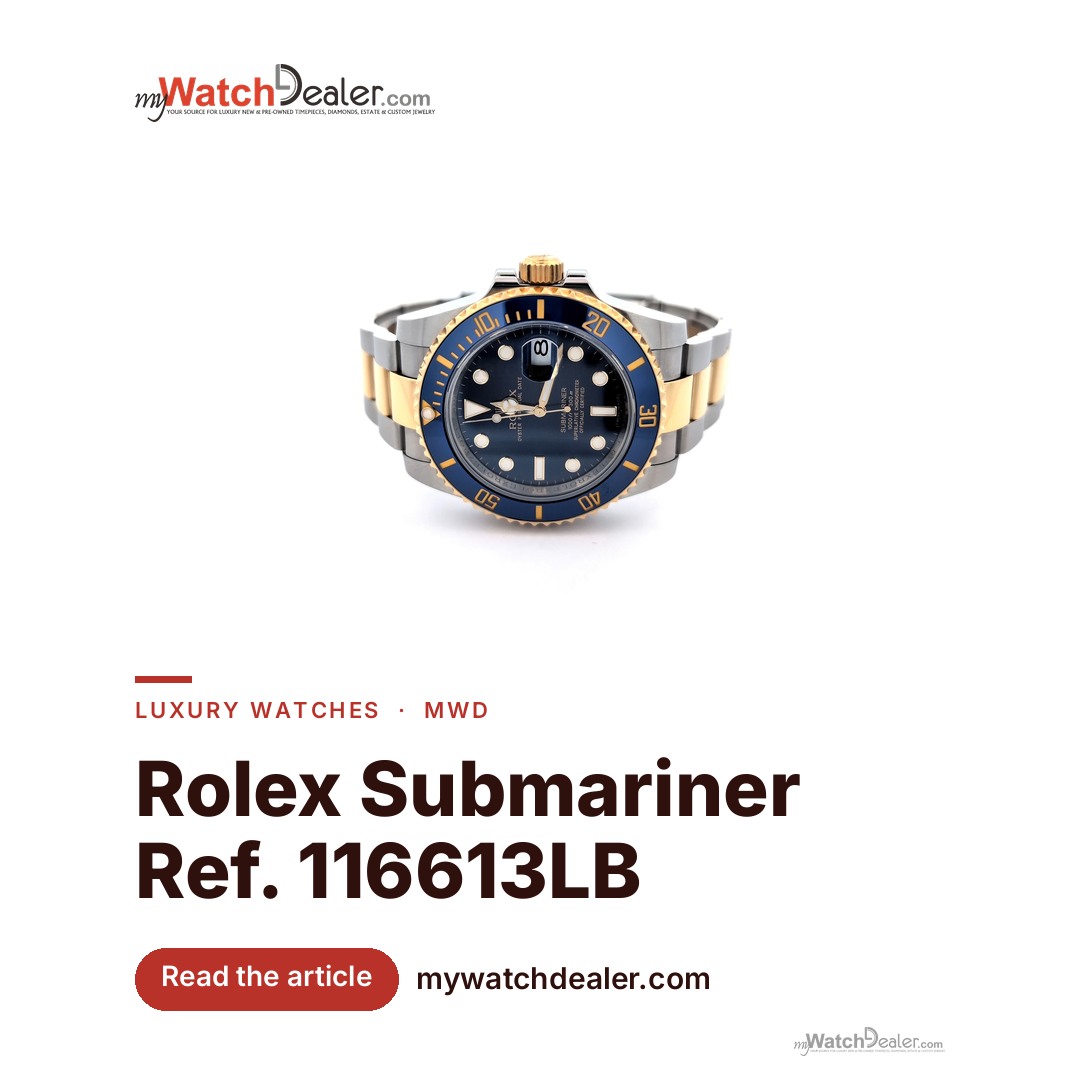Rolex Submariner Two-Tone Blue Ceramic — A Classic Done Right