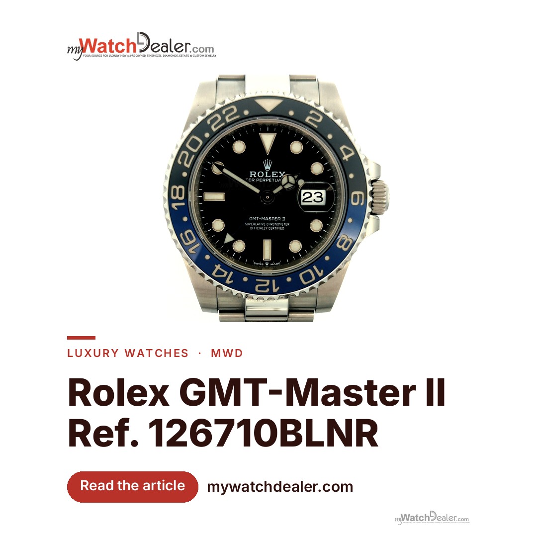 How the 40mm Batman GMT Sits on a Smaller Wrist