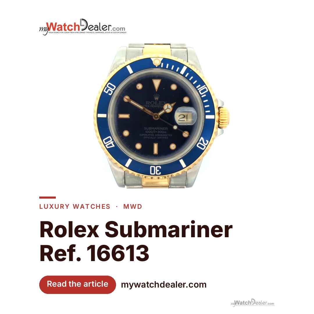 How the Two-Tone Submariner 16613 Wears on Smaller Wrists