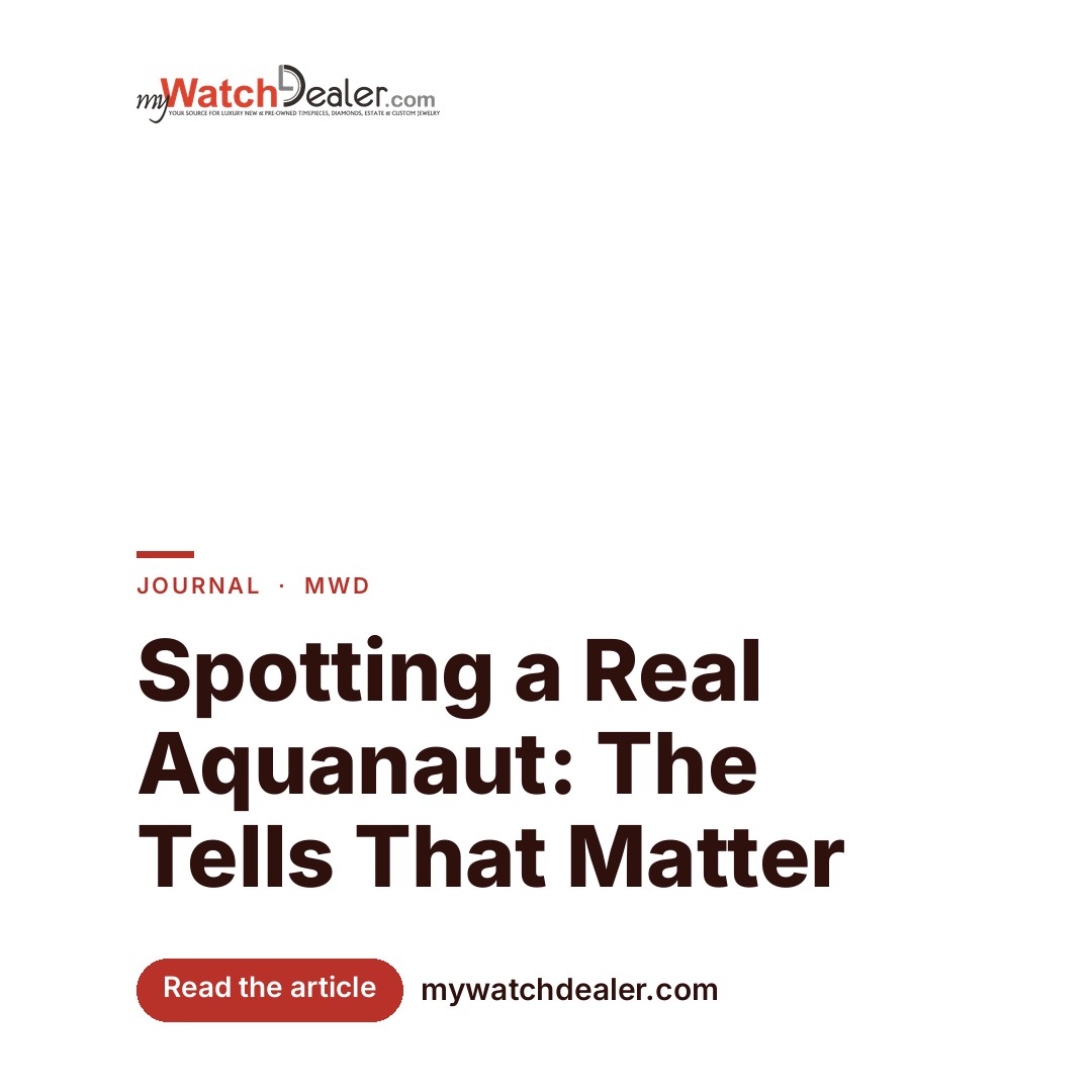 Spotting a Real Aquanaut: The Tells That Matter