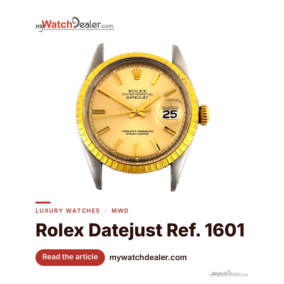 Rolex Datejust 1601: Two-Tone That Wears Small