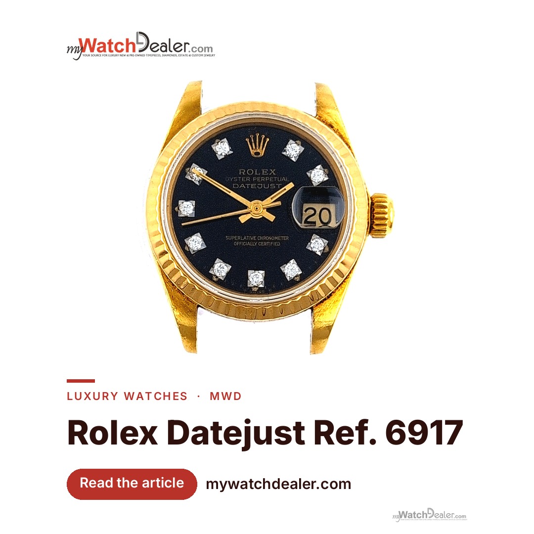 Rolex Datejust 6917: Gold That Fits a Small Wrist