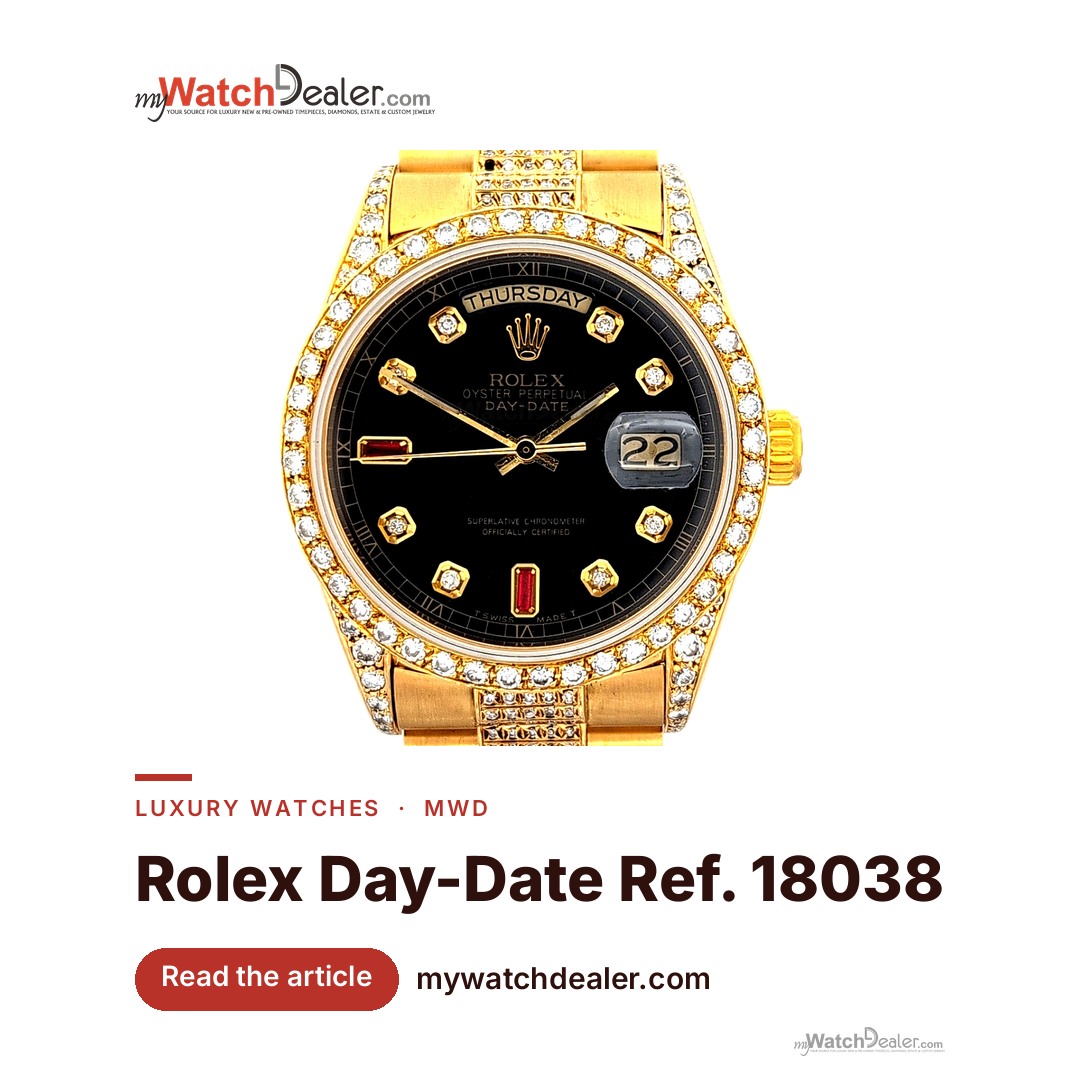Rolex Day-Date 18038: A 36mm President for Smaller Wrists