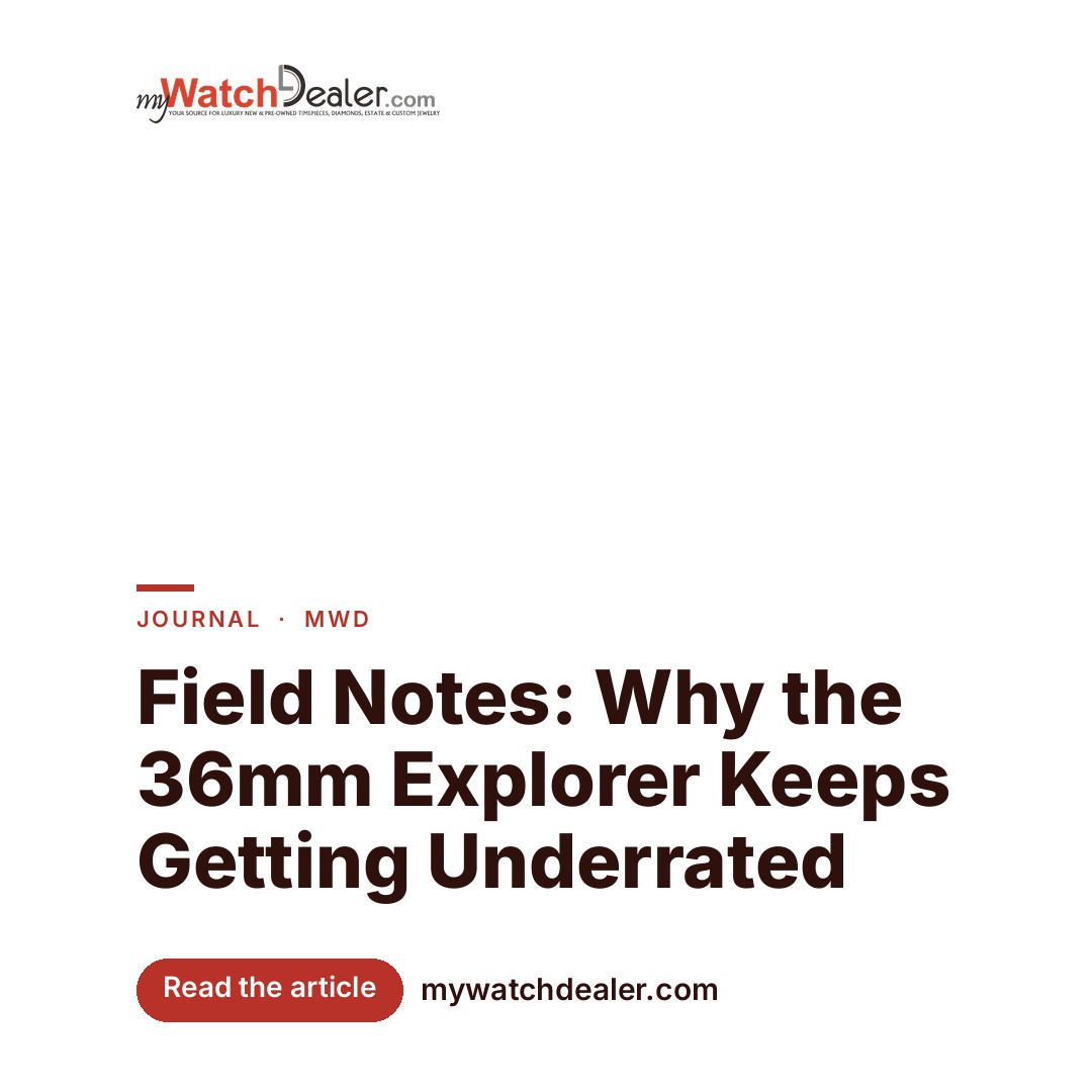 Field Notes: Why the 36mm Explorer Keeps Getting Underrated