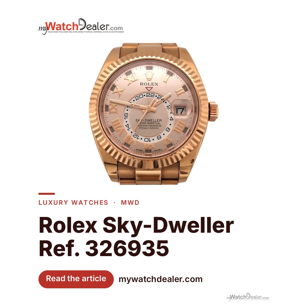 Rolex Sky-Dweller in Rose Gold: Big Case, Smaller Wrist