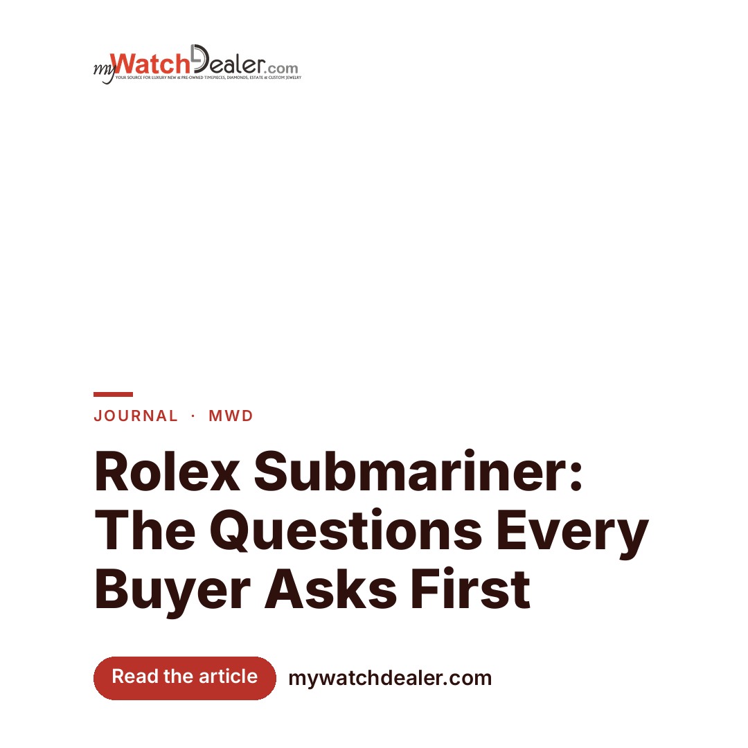 Rolex Submariner: The Questions Every Buyer Asks First