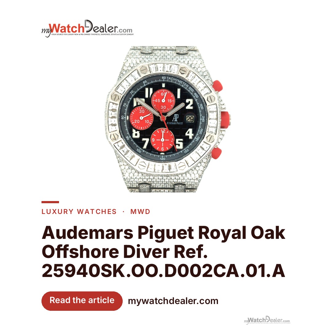 The Iced-Out Offshore Diver, Read Straight