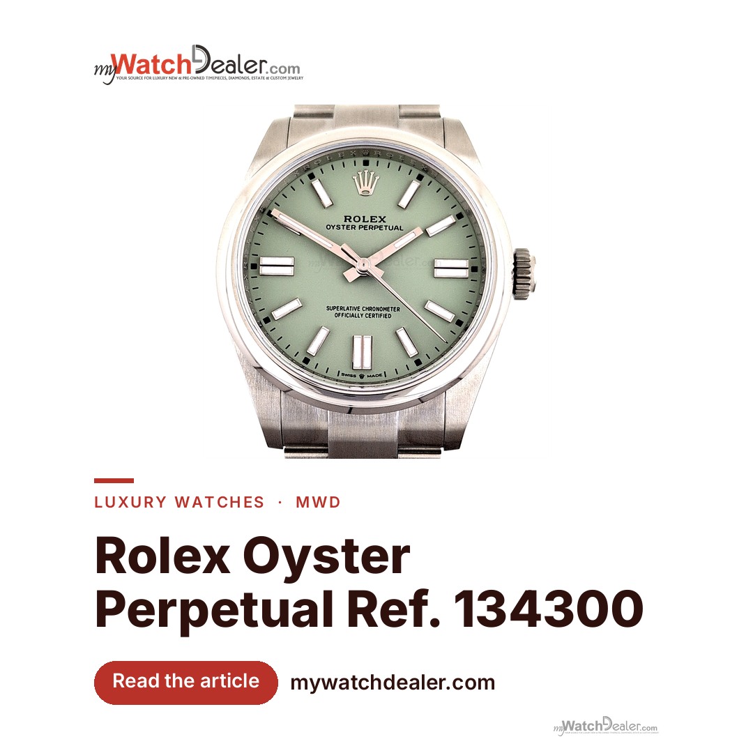 The Pistachio-Dial Oyster Perpetual 41 That Collectors Chase