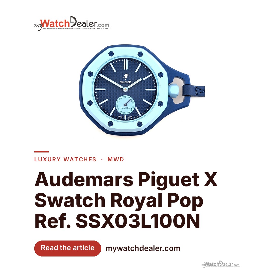 The Royal Pop in Blue: A 40mm Watch for Smaller Wrists