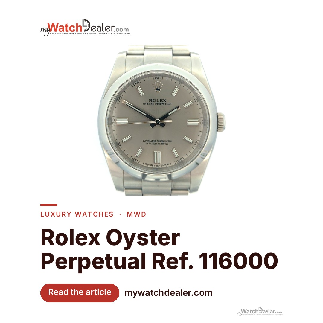 The Slate-Dial Oyster Perpetual 36 Buyers Quietly Hunt