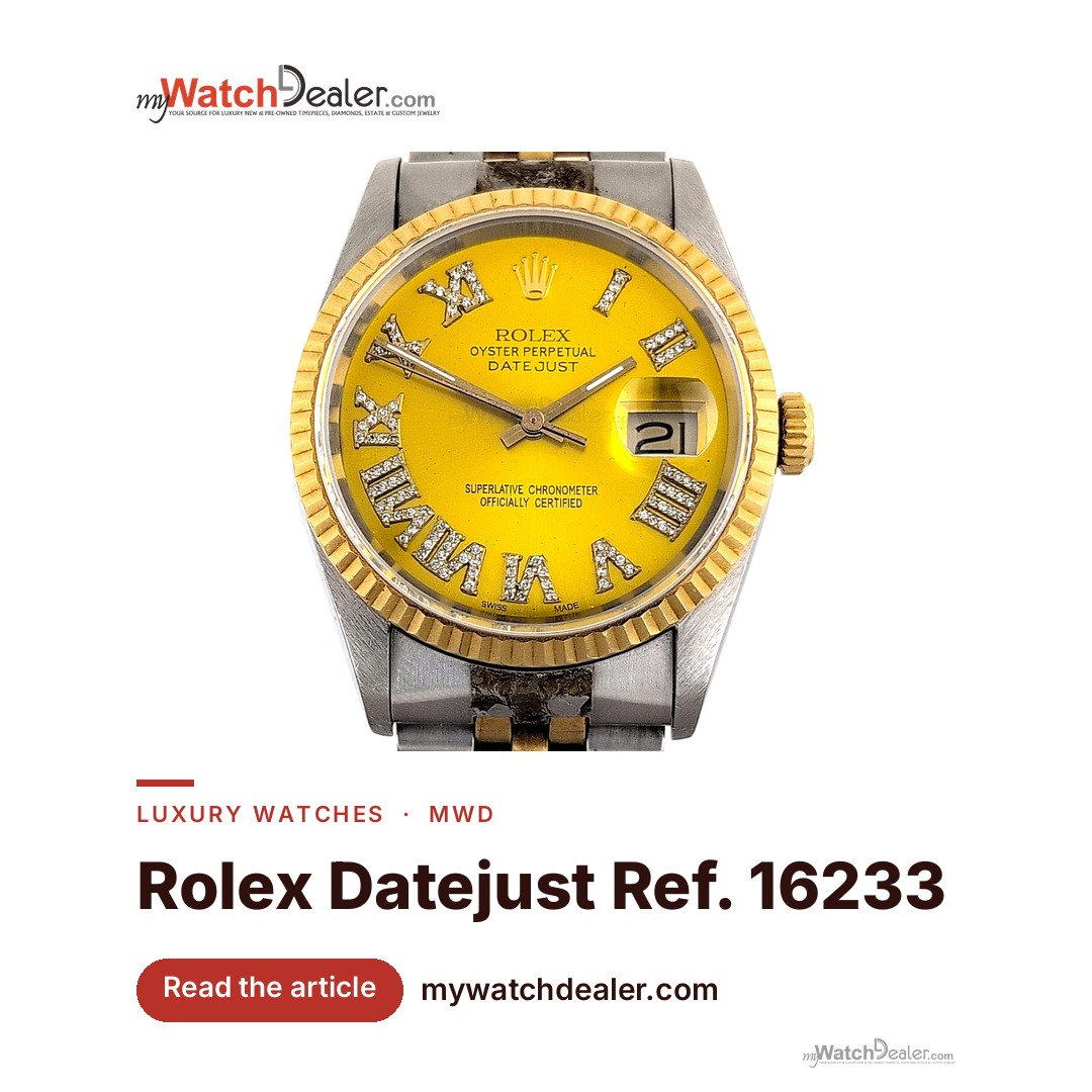 The Two-Tone Datejust 16233 Buyers Still Pay Up For