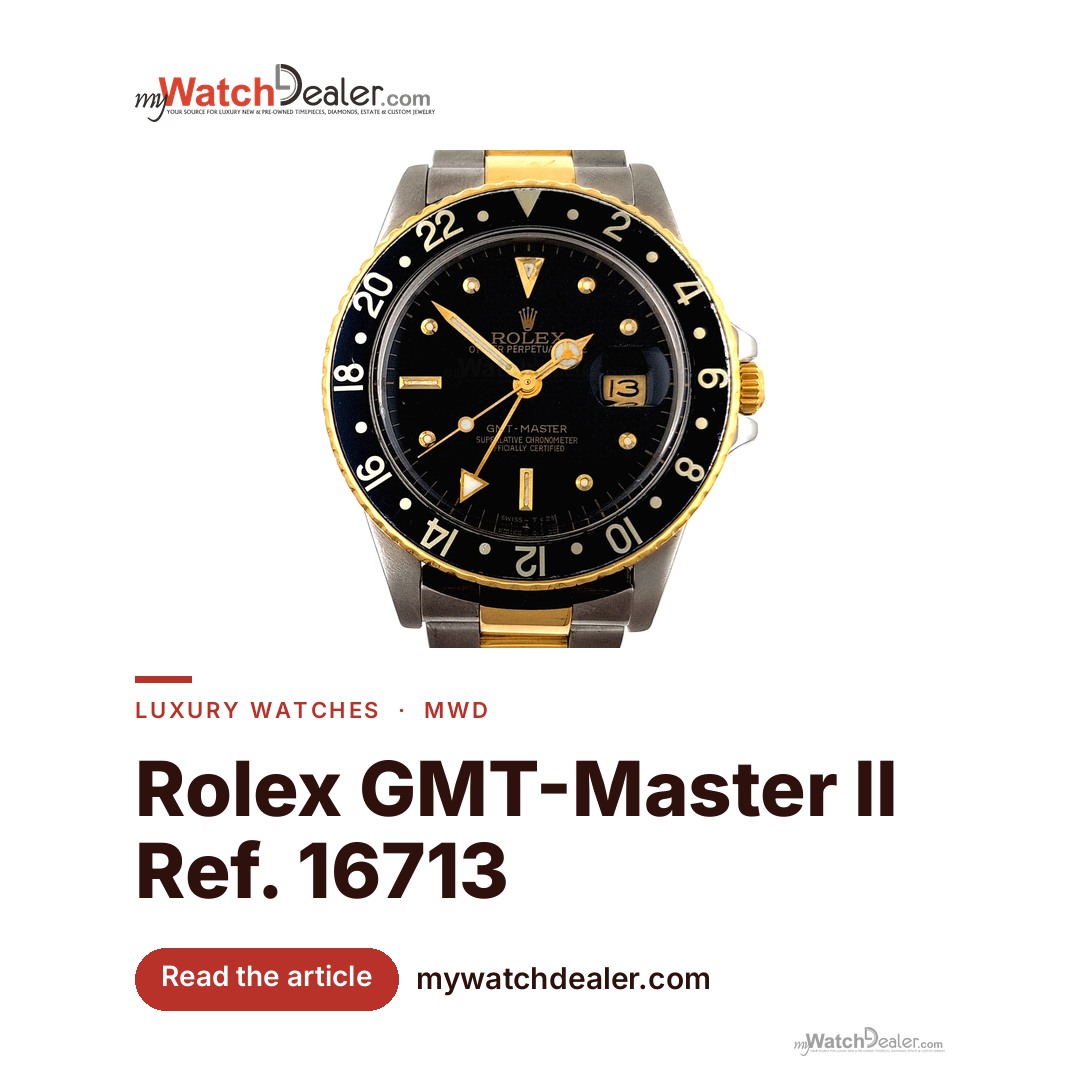 The Two-Tone GMT-Master II 16713, Read Straight