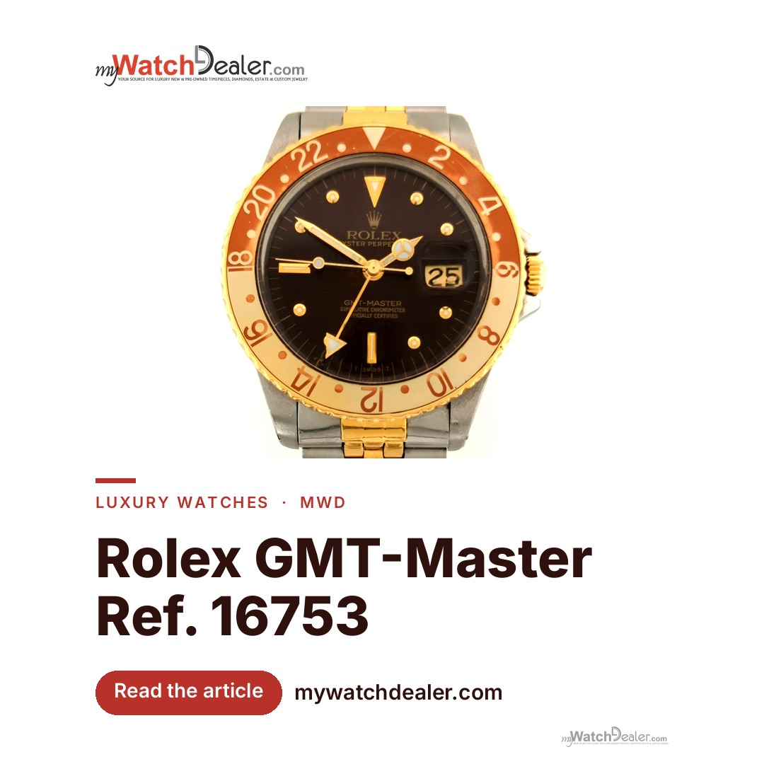 The Two-Tone GMT-Master That Wears Smaller Than 40mm