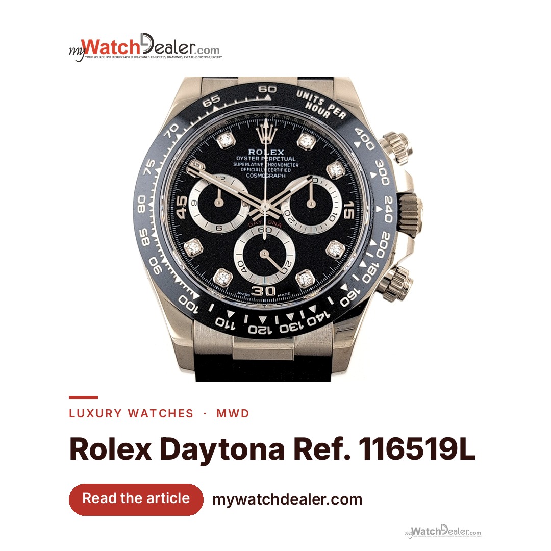 The White-Gold Daytona That Behaves on a Smaller Wrist