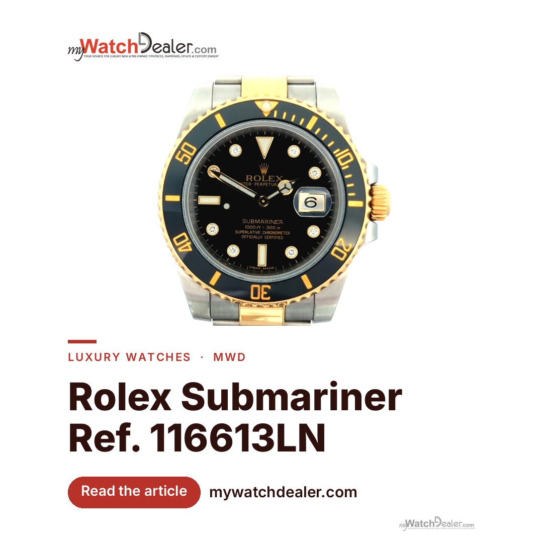 Two-Tone Submariner 116613LN: How 40mm Sits on a Smaller Wrist