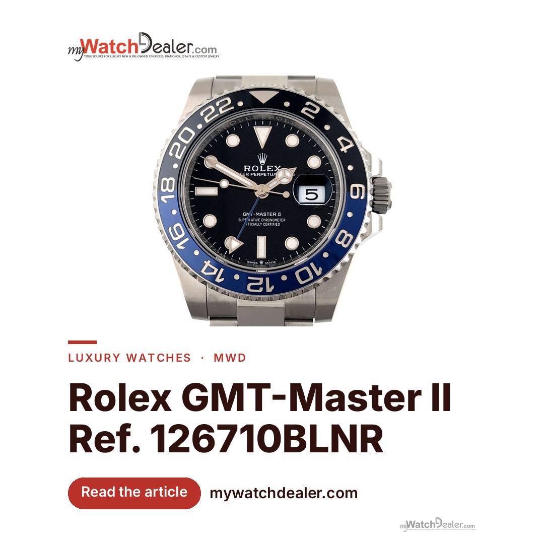 Rolex GMT-Master II 126710BLNR "Batman" — Unworn 2026, Full Set