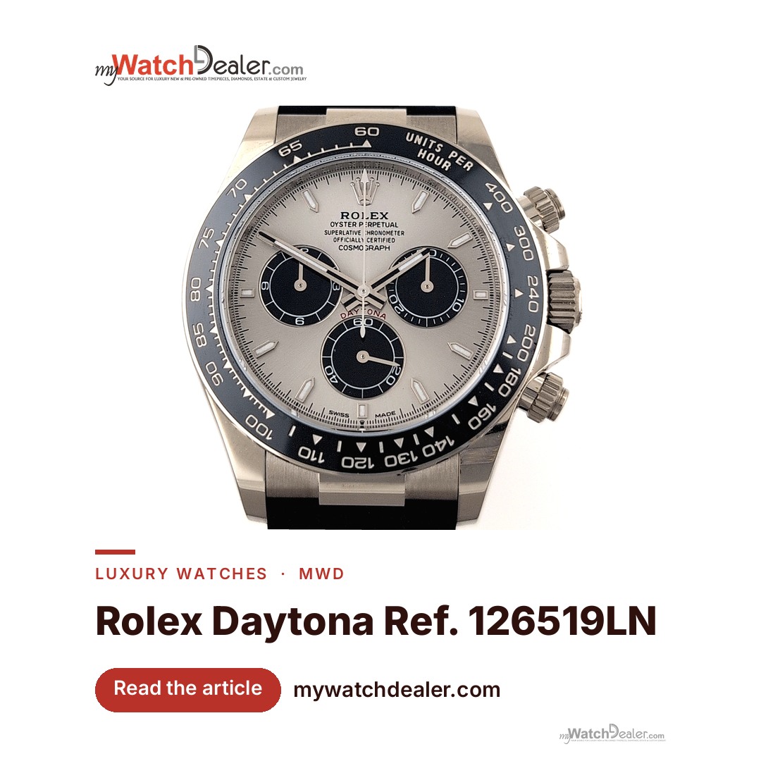 Rolex Daytona 126519LN-0006 White Gold Ghost — Unworn, Papers
