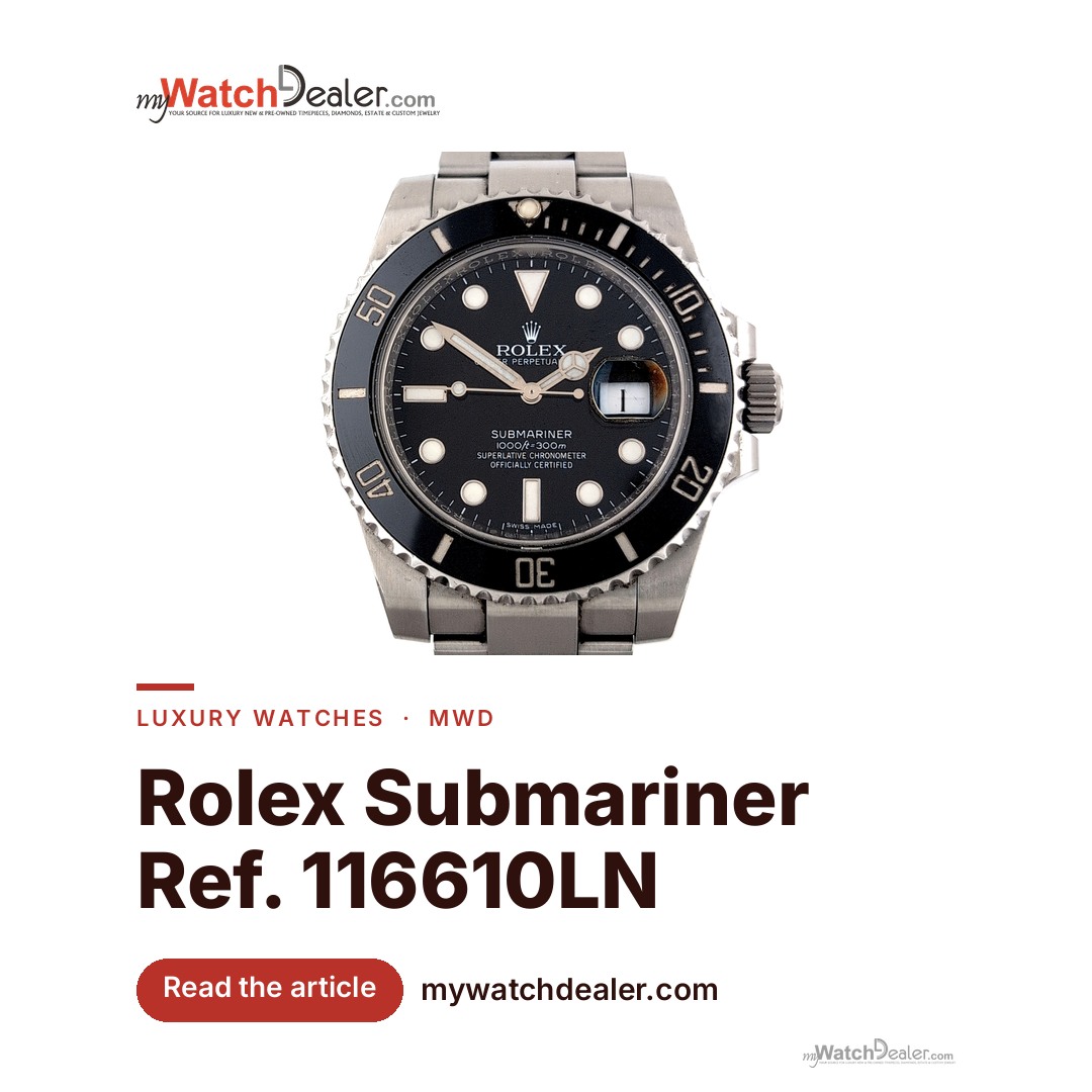 Rolex Submariner 116610LN Steel Ceramic Black Dial