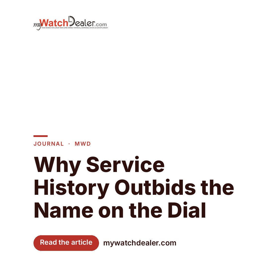 Why Service History Outbids the Name on the Dial