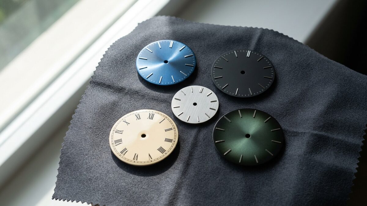 Watch Dial Colors and Finishes Explained: Sunburst, Matte, Fumé, and Enamel