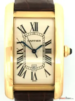 Cartier Tank Americaine 26 x 45 Yellow Gold