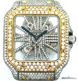 Cartier Santos de Cartier Skeleton WHSA0019