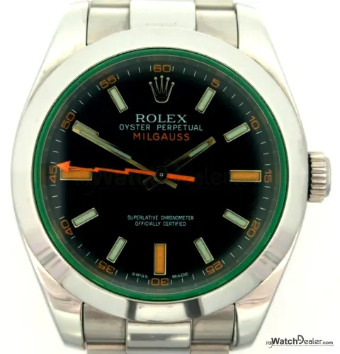 Rolex Milgauss 116400GV (2011) Papers Only