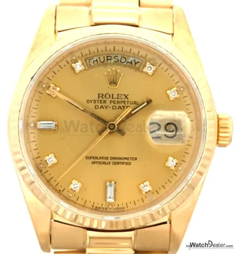 Rolex Day-Date 18038 (1987) Watch Only