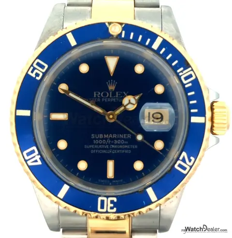 Rolex Submariner 16613T (2003) Papers Only