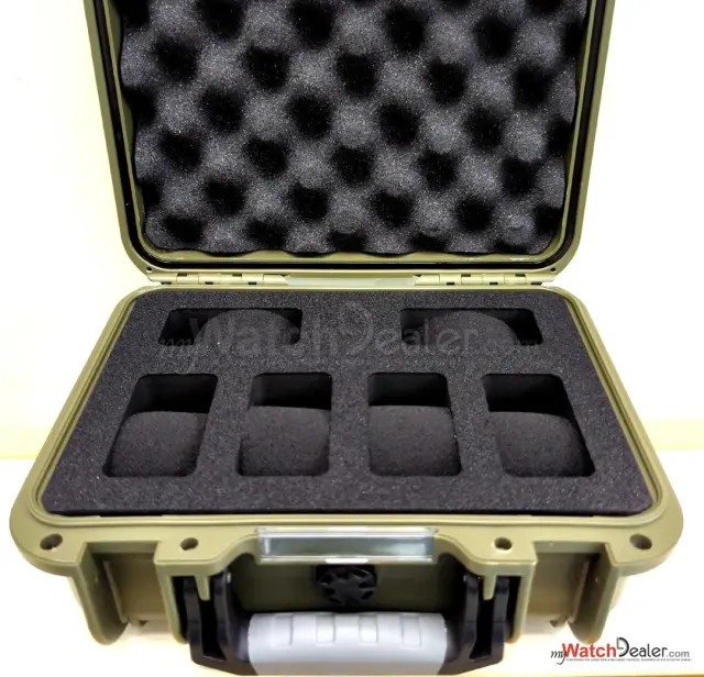 Shak Protective Watch Transport Case HWC-06-OLV