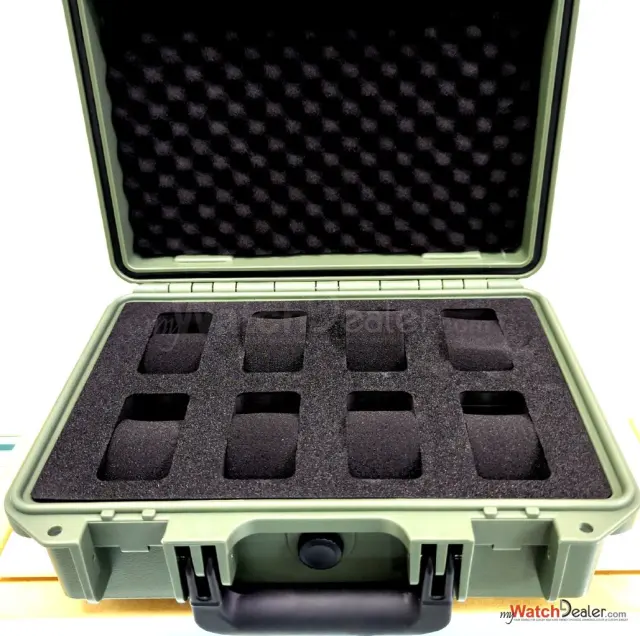Shak Protective Watch Transport Case HWC-08-OLV