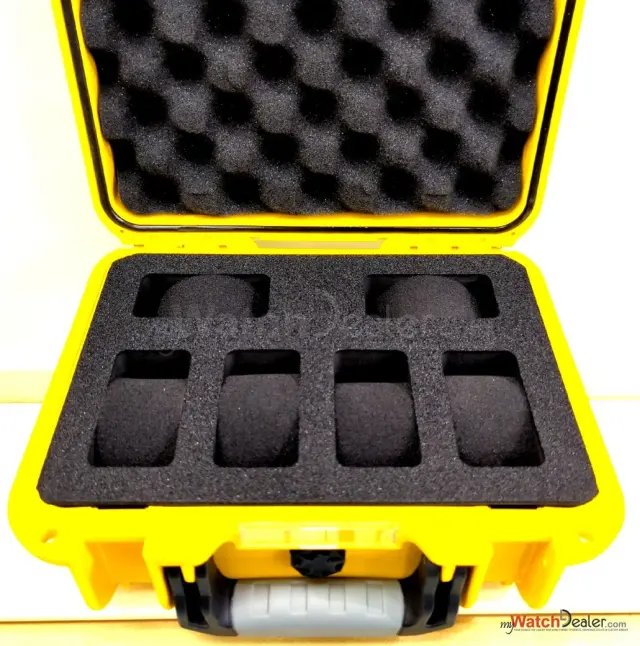 Shak Protective Watch Transport Case HWC-06-YLW
