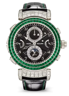 Patek Philippe Rare Handcrafts 49mm White gold reversible case