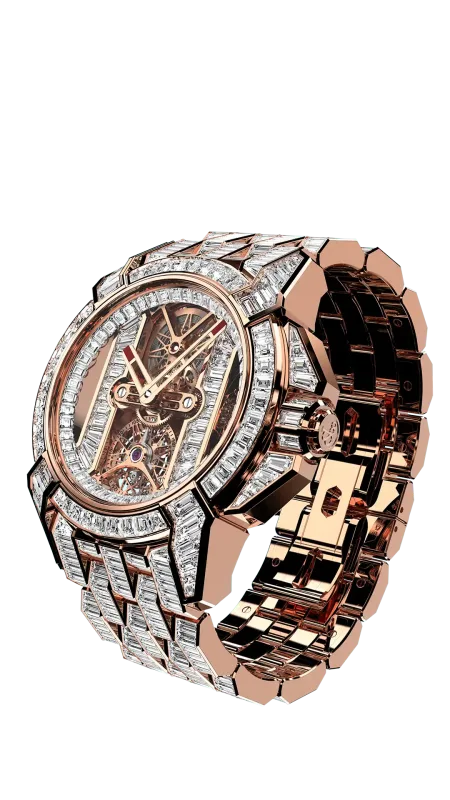 Jacob & Co Epic X Tourbillon Baguette EX520.43.BD.AA.B40BD