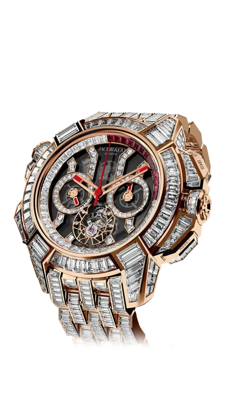 Jacob & Co Epic X Chrono Tourbillon Baguette EC380.40.BD.BD.A40BD