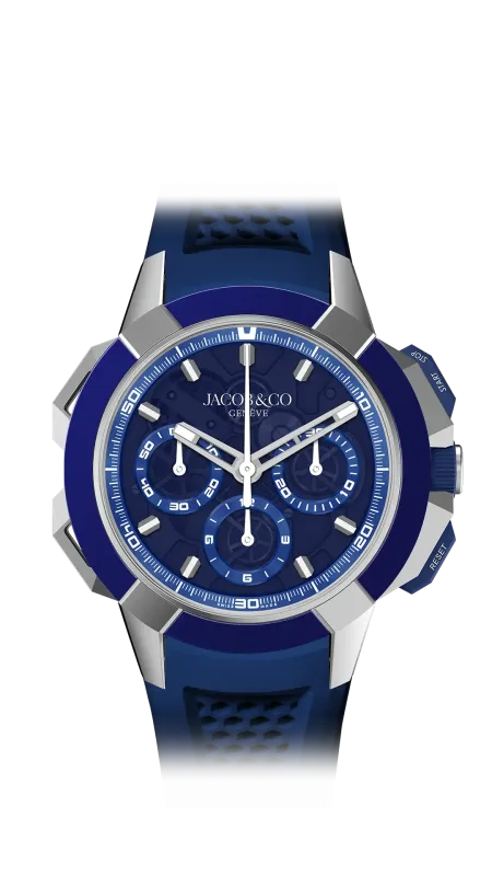 Jacob & Co Epic X Chrono 44MM Tri-Compax EC440.20.AA.AA.A