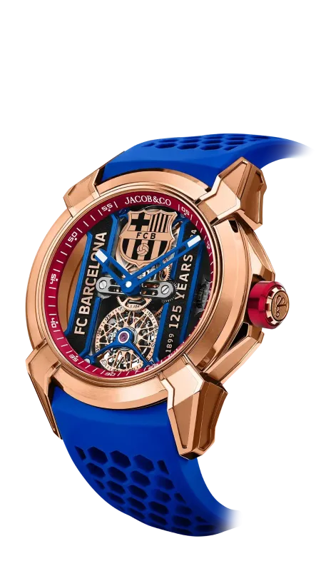 Jacob & Co FC Barcelona 125th Anniversary Edition EX112.43.AB.AA.ABRUA