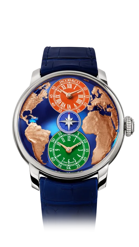 Jacob & Co Salman Khan Dual Time Zone DT100.10.AB.AA.ABALA