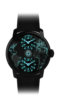 The World is Yours Dual Time Zone MAD Paris
