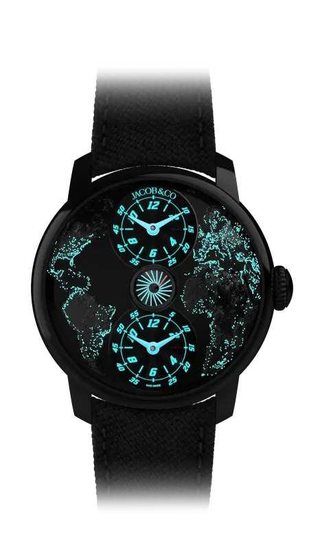 Jacob & Co The World is Yours Dual Time Zone MAD Paris DT100.11.AA.AA.ABTAA
