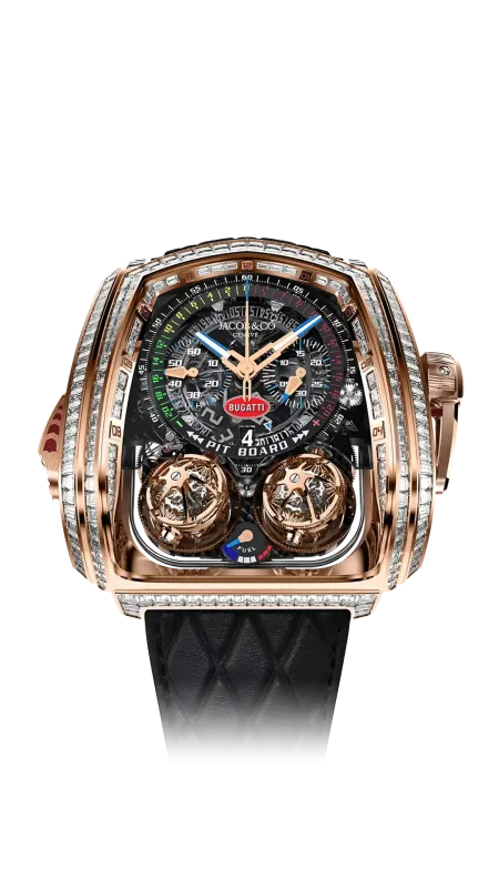 Jacob & Co Twin Turbo Furious Baguette TT800.40.BD.AB.A
