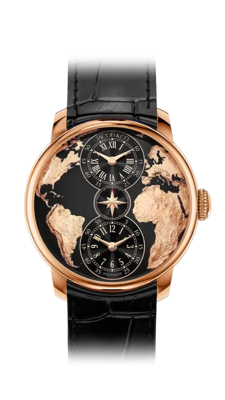 Jacob & Co The World is Yours Dual Time Zone DT100.40.AA.AB.A