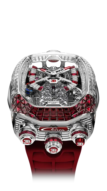 Jacob & Co Bugatti Chiron Tourbillon Baguette BU800.30.AJ.UA.ABRUA