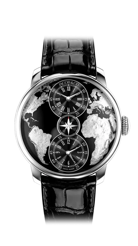 Jacob & Co The World is Yours Dual Time Zone DT100.10.AA.AB.A