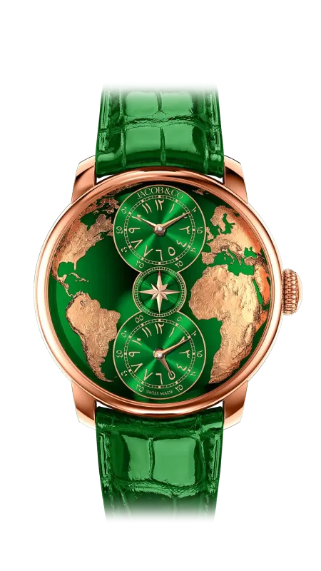 Jacob & Co The World is Yours Dual Time Zone DT100.40.AA.AD.A