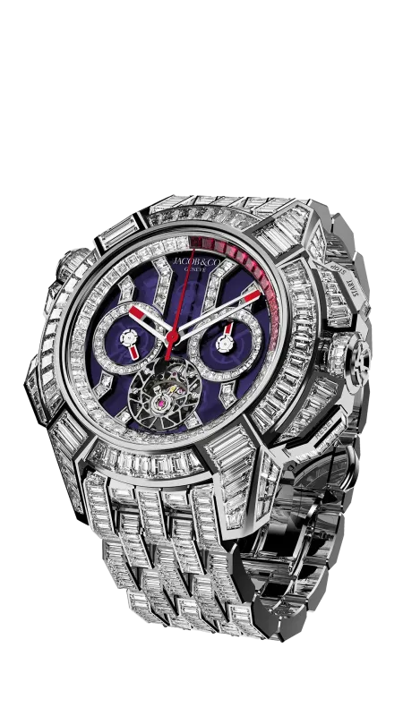 Jacob & Co Epic X Chrono Tourbillon Baguette EC380.30.BD.AA.A30BD