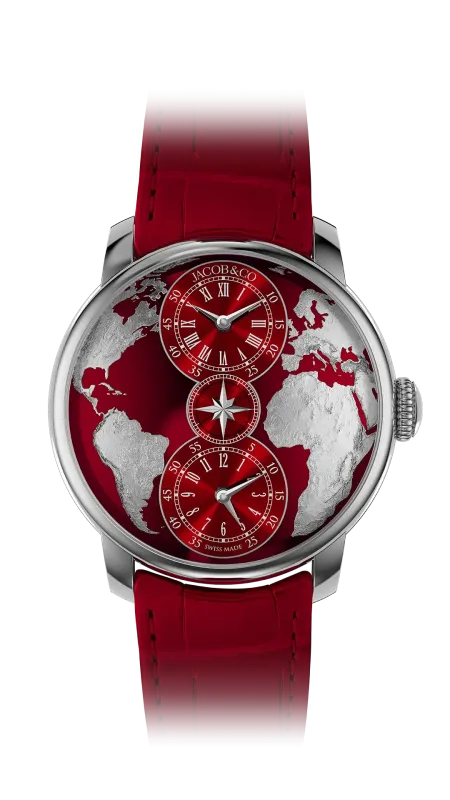 Jacob & Co The World is Yours Dual Time Zone DT100.10.AA.AE.A