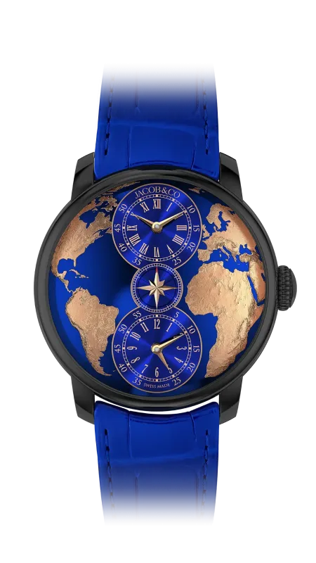 Jacob & Co The World is Yours Dual Time Zone DT100.41.AA.AB.A