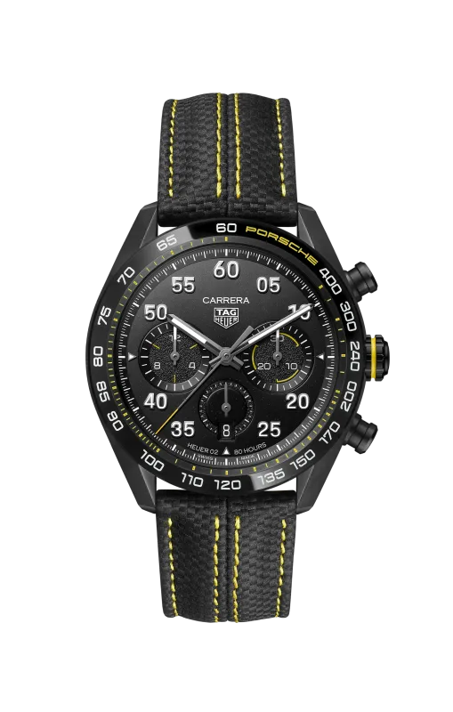 TAG Heuer Chronograph x Porsche Yellow Racing CBN2A1H.FC6512